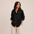 Midnight Boho Shirt - Front view
