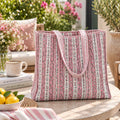 Blush Botanical Reversible Tote