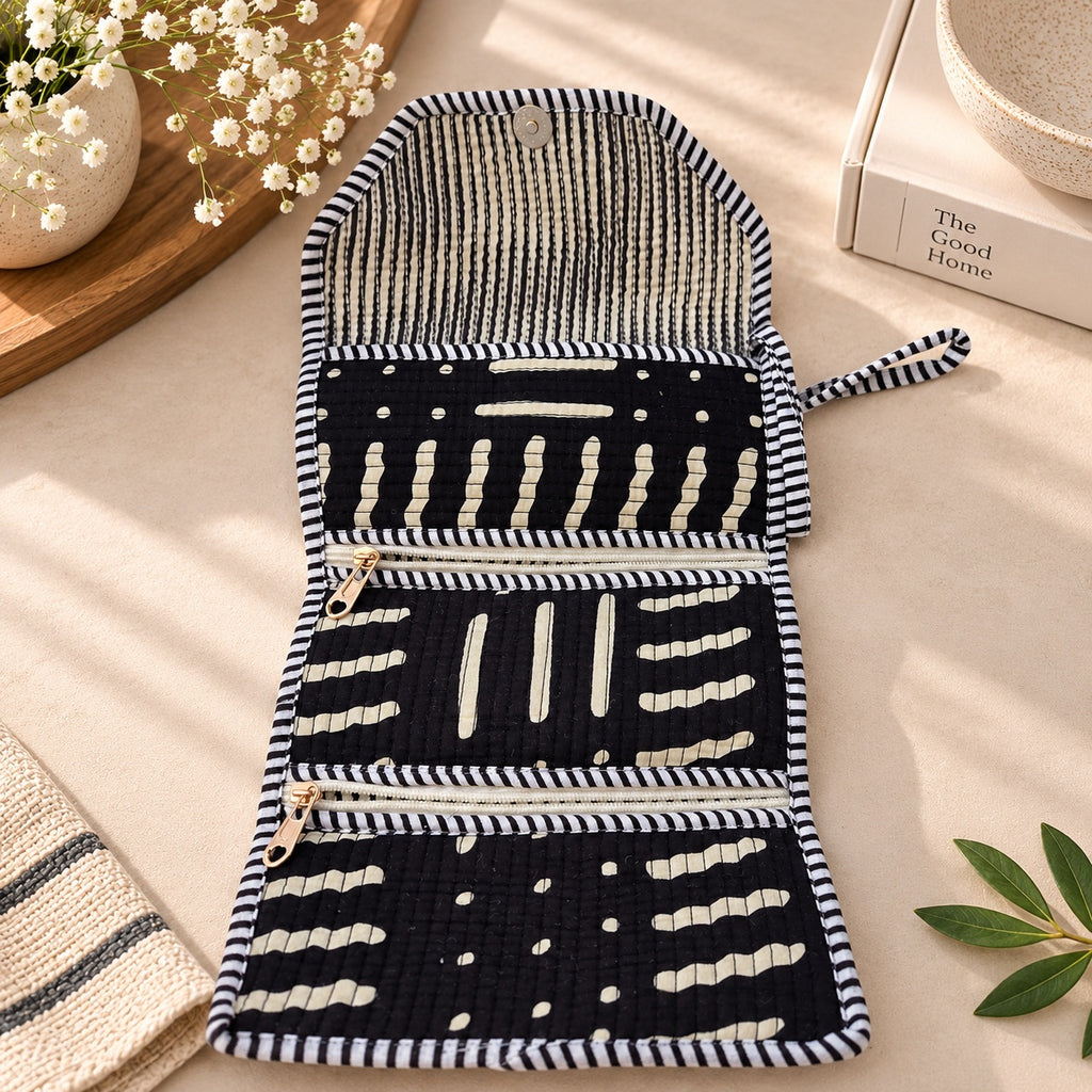 The Mosaic Travel & Jewelry Roll